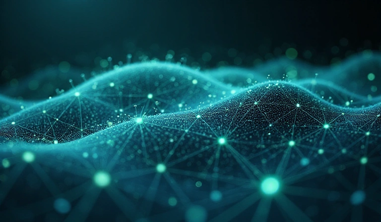 Abstract image representing communication and connection